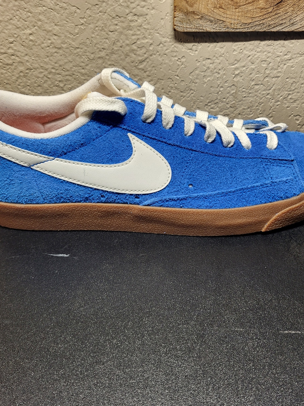 *NEW* Nike Blazer Low 77 Vintage Photo Blue Gum Bottom Size Women's 11 Men's 9.5